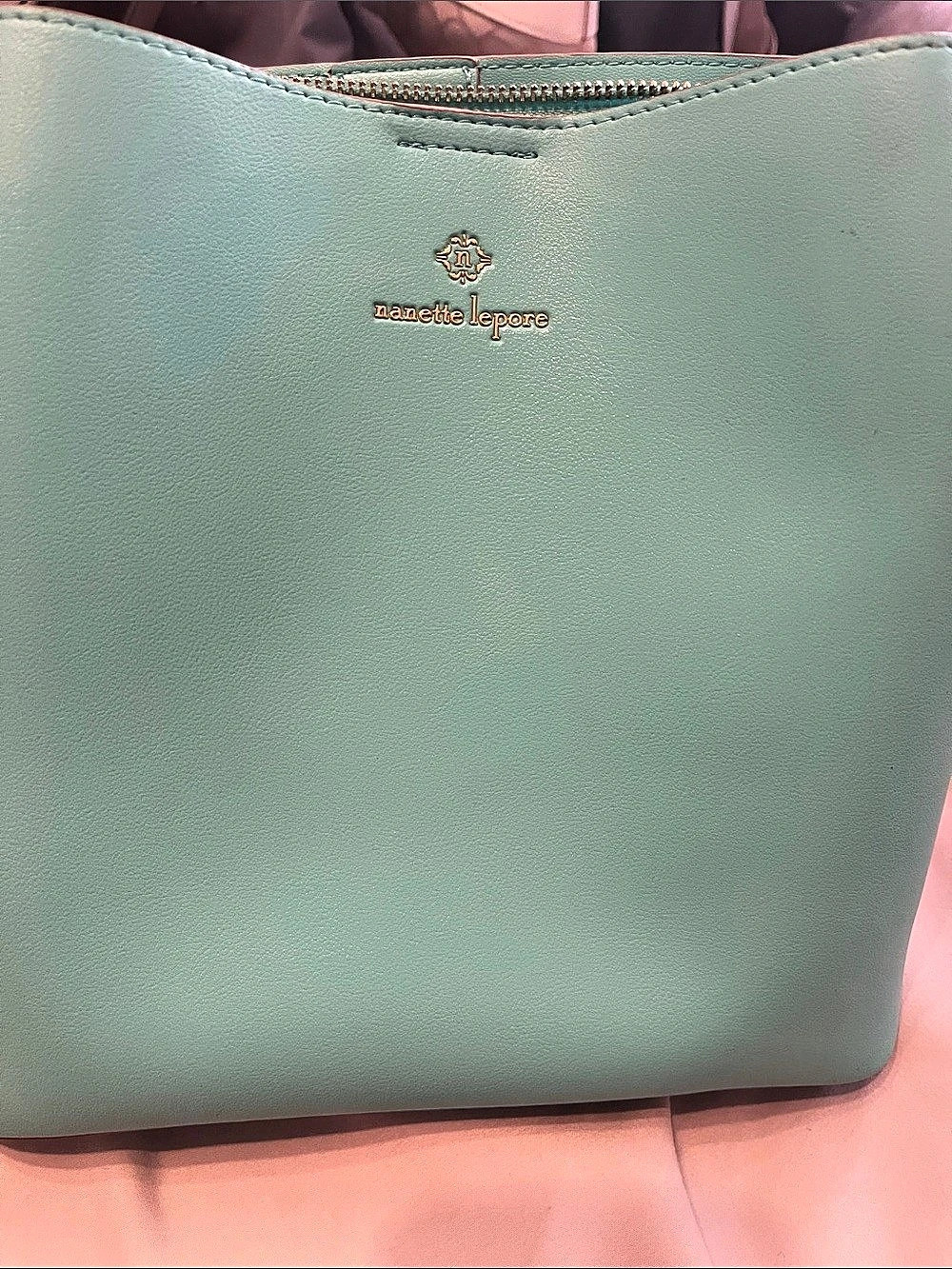 Nanette Laporte teal (mint green) Shoulder Bag